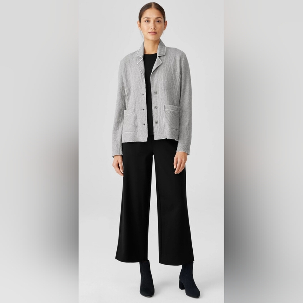 Eileen Fisher Cozy Cotton Jacket NWT - Picture 2 of 16